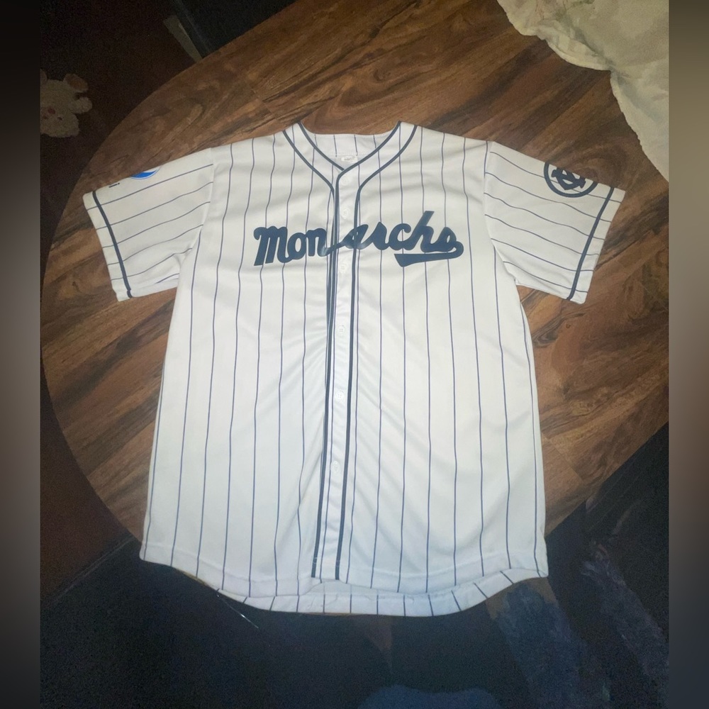 White Kansas City Monarchs Jersey